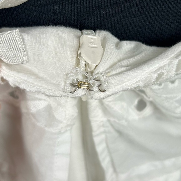 J. Crew Tiered Eyelet White Lace Dress - Picture 10 of 14